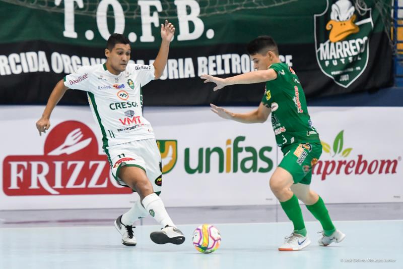 Marreco Futsal vence o São Lucas de virada