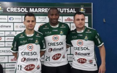 Reforços são oficialmente apresentados no Cresol/Marreco