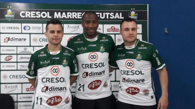 Reforços são oficialmente apresentados no Cresol/Marreco