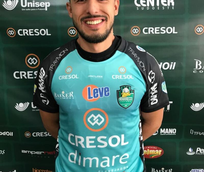 Cresol/Marreco Futsal apresenta o goleiro Di Fanti