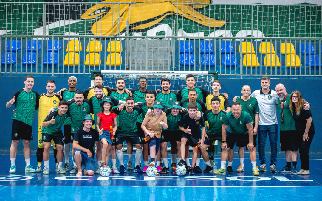 Rumo à semifinal, Marreco recebe pais e crianças para um momento especial no Ginásio Arrudão 